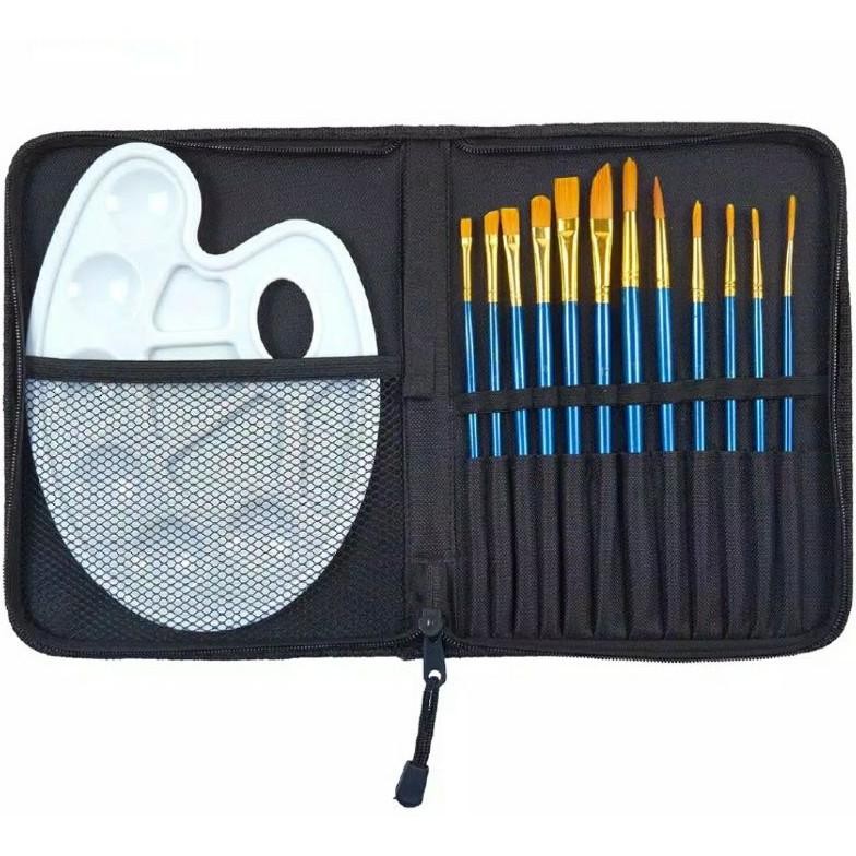 

Kuas Set + Palet Cat Joyko Brush Set BRS-7