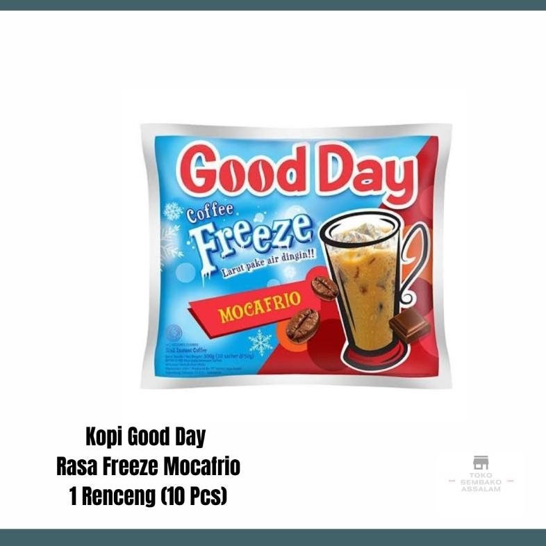 

Kopi good day freeze 1 renceng / good day freeze 10 pcs / Kopi good day freeze 1 renceng / Good day freeze rencengan