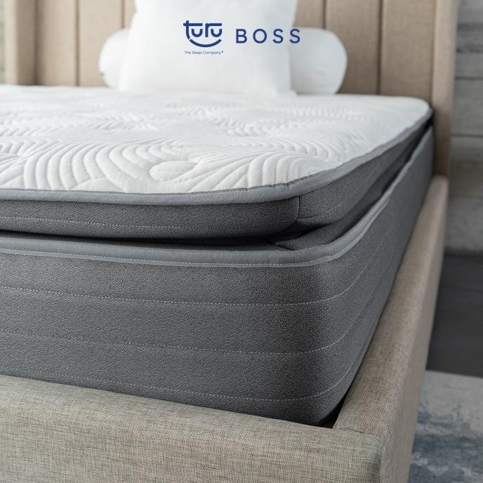 Kasur Pocket Spring Bed TURU BOSS uk. 100x200 (Super Single) + BANTAL