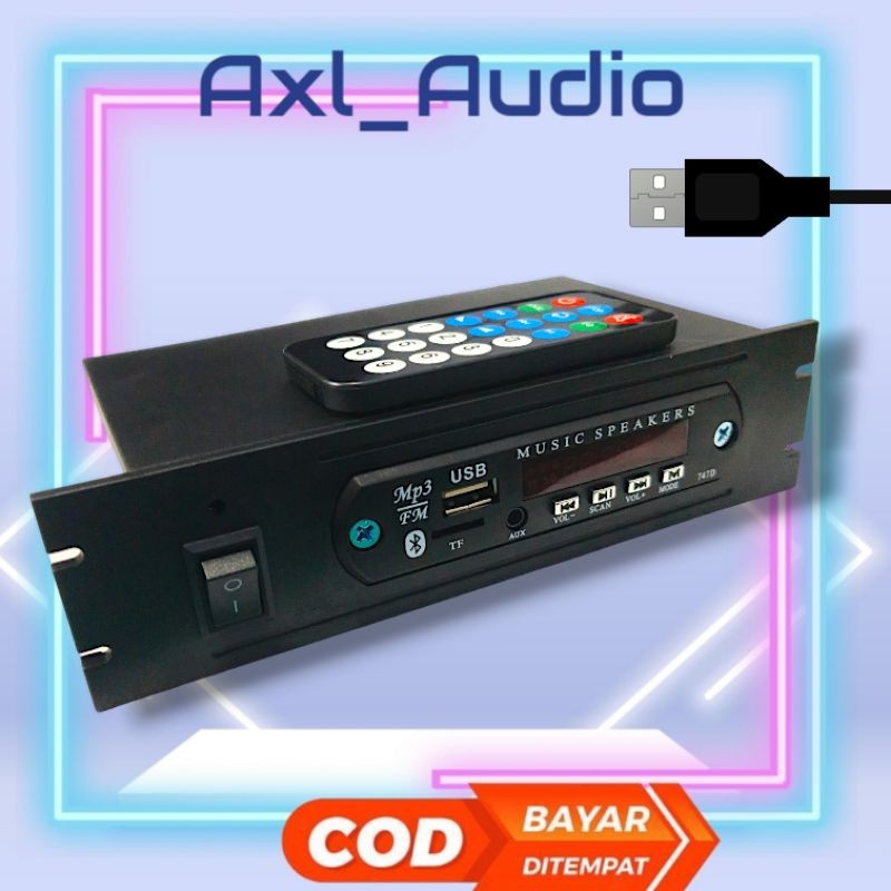 modul mp3 player bluetooth rakitan 5v usb