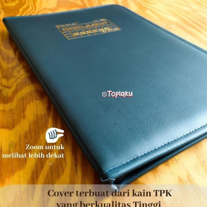 

TOPLA MAP DOKUMEN KEEPER RESLETING ANTI AIR KULIT 20 TAS FILE SERTIFIK