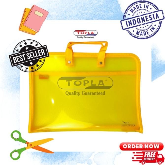 

PROMO ZIPPER FILE 1928 TOPLA - TAS SEKOLAH & PENYIMPANAN DOKUMEN F4 DE