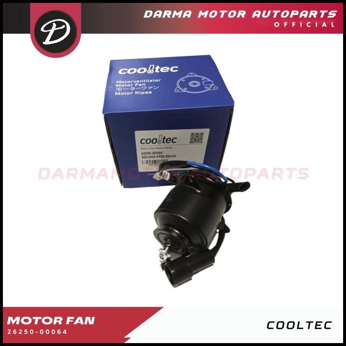 DISKON MOTOR FAN KIPAS COOLTEC TOYOTA SOLUNA COROLLA EP80 
