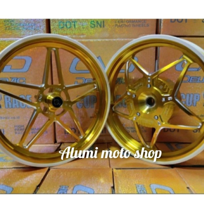 velg delkevic x 1 series palang bintang honda vario 125 dan vario 150 tapak lebar ring 14