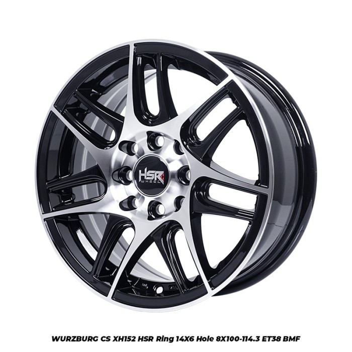 mobil wuling air ev ganti velg ring 14 hsr wheels