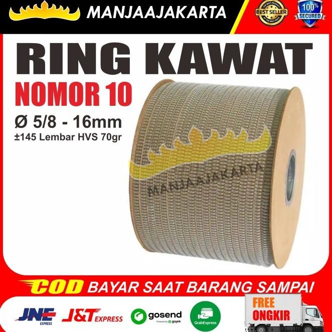 

Spiral Kawat Spool Wbi 5/8 Putih Ring Kawat Nomor 10 Putih Buku Agenda Diskon
