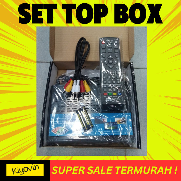 Best Seller Stb / Tv Digital Vtc T201 Full Hd / Stb Tv Tabung+Digital
