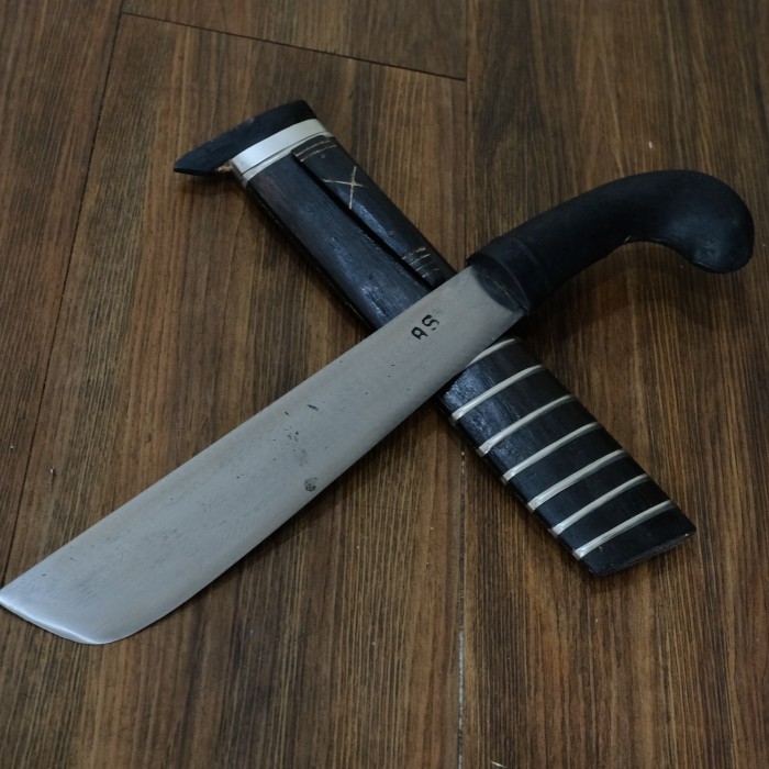 Ready Stock Golok Parang Super Tajam Serbaguna Buat Kerja Panjang Bilah 27Cm