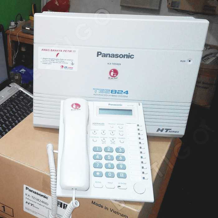 Terbaru Pabx Panasonic Kx-Tes824 Kapasitas 6 Line 16 Extension
