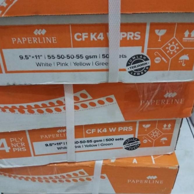 

Kertas Continuous Form 4 Ply 9,5X11 Paperline/Sinar Dunia Murah Terlaris