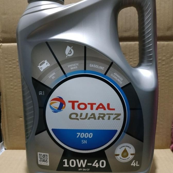 Oli Mobil Total Quartz 7000 10w-40 10w40 Galon Ori