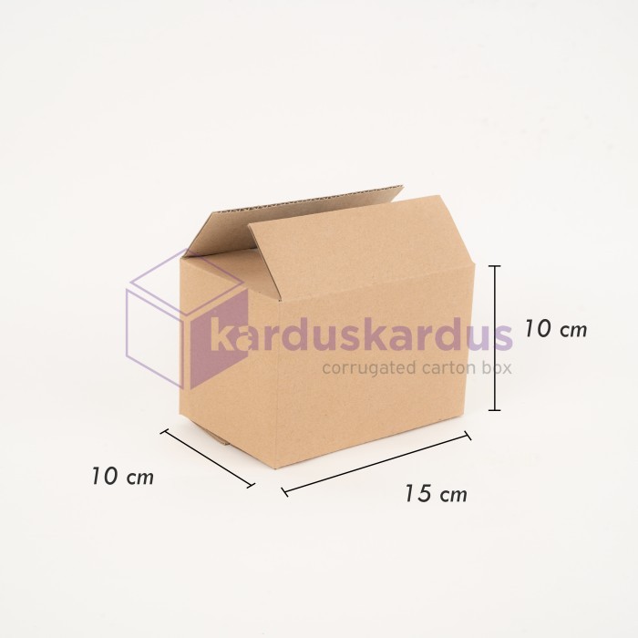 

KARDUS BOX KARTON PACKING ( 15 x 10 x 10 ) POLOS BARU