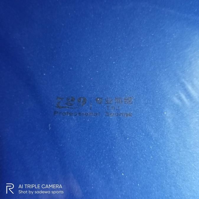 SPONGE SPON TIPIS PINGPONG TENIS MEJA 729 BLUE SPONGE 0.5 mm & 1.0 mm IQB