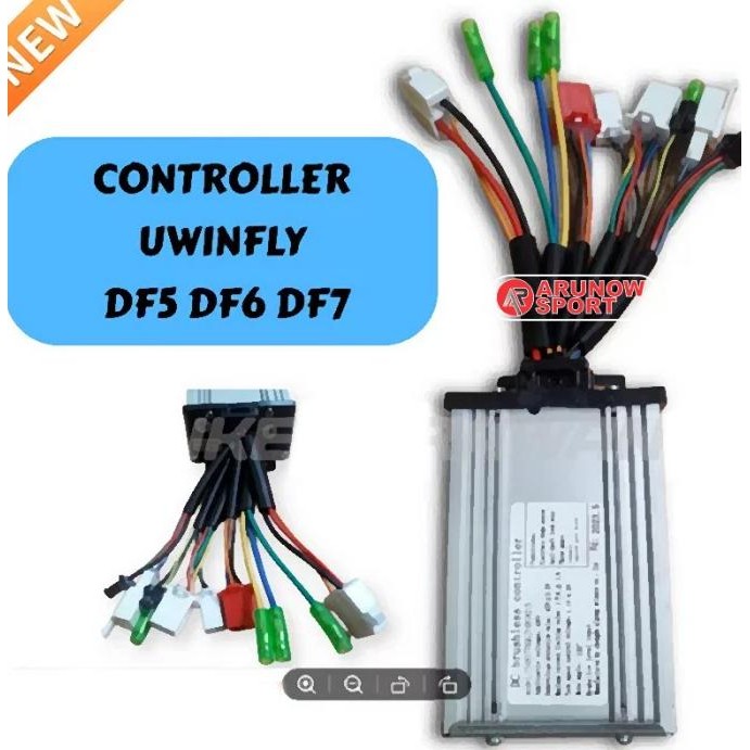 Controller Sepeda Listrik Uwinfly Df5 Df6 Df7 Dragonfly Original