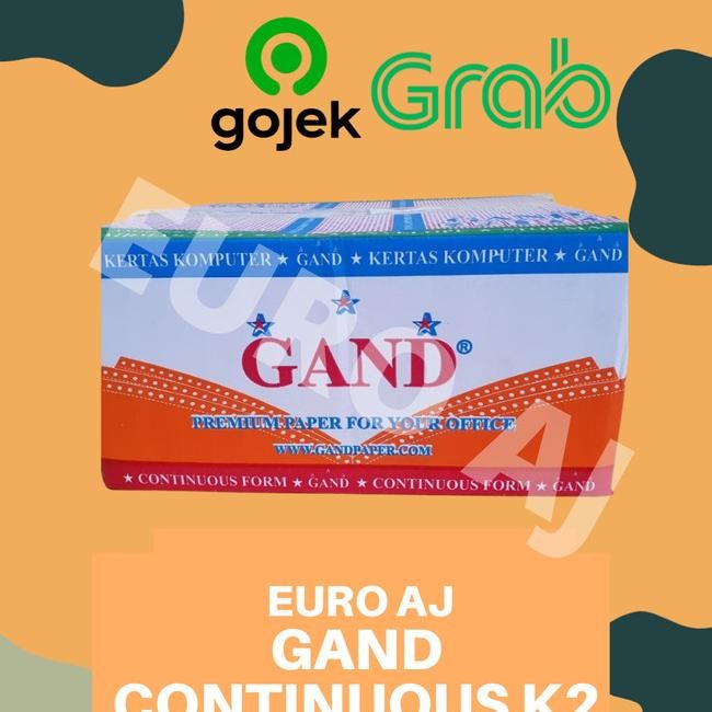 

Gand Continuous Form 2Ply Khusus Gojek Grab Terbaik