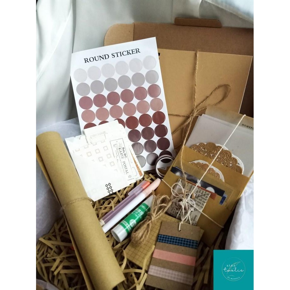 

Paket Journaling Kit Bullet Journal Bujo Kit Diy Scrapbooking Set A
