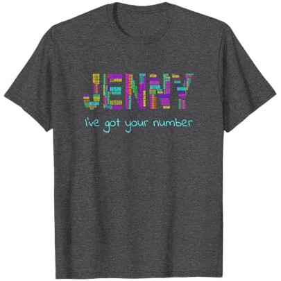 Kaos Lagu Jenny I've Got Your Number Kaos |qmAdg69c|