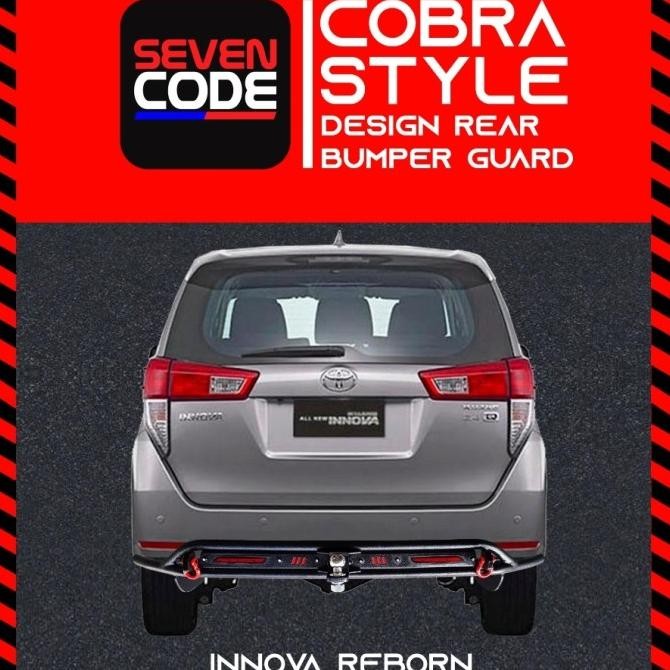 NEW PENGAMAN BELAKANG TOWING BAR COBRA STYLE ALL NEW INNOVA REBORN