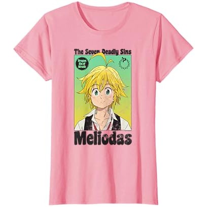 Kaos Potret The Seven Deadly Sins Meliodas |fX2SU7J2|