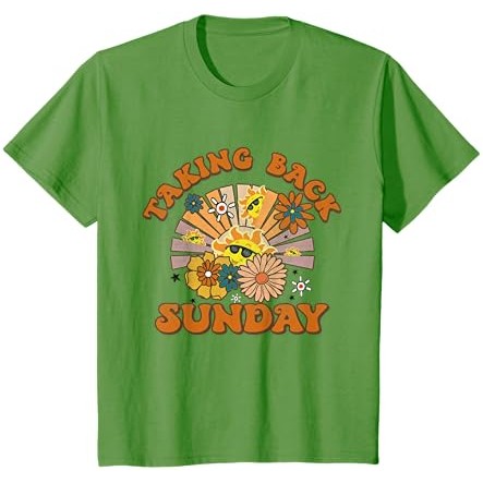 Kaos Retro Floral Sunshine Taking Back Sunday yang Groovy |8krcBZ88|