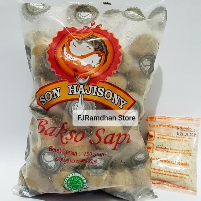 

TERMURAH!!! Bakso Son Haji Sony Asli Lampung (Isi 50 pcs) gung