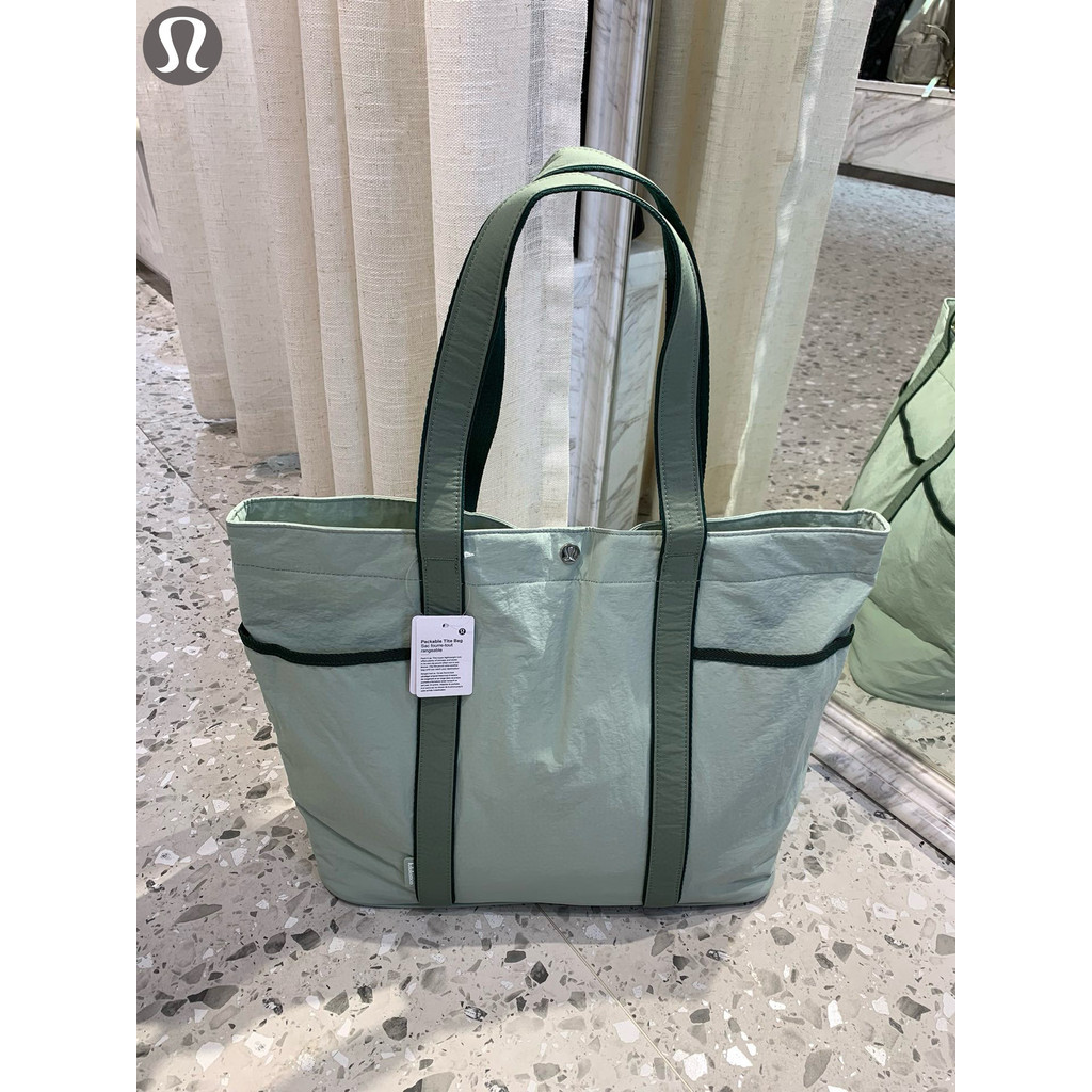 New Arrival 2025 Lululemon New Daily Multi-pocket Waterproof Canvas Bag 20L Large Capacity Yoga Tote