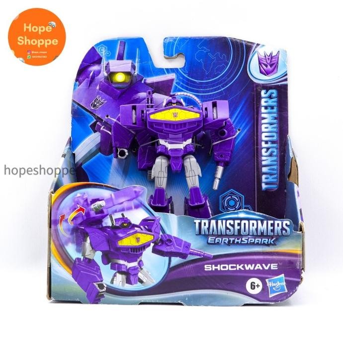Transformers Earthspark Warrior Shockwave Original Hasbro