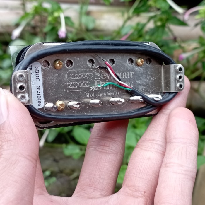 Pickup Gitar Seymour Duncan TB-4 JB Zebra Humbucker Bridge