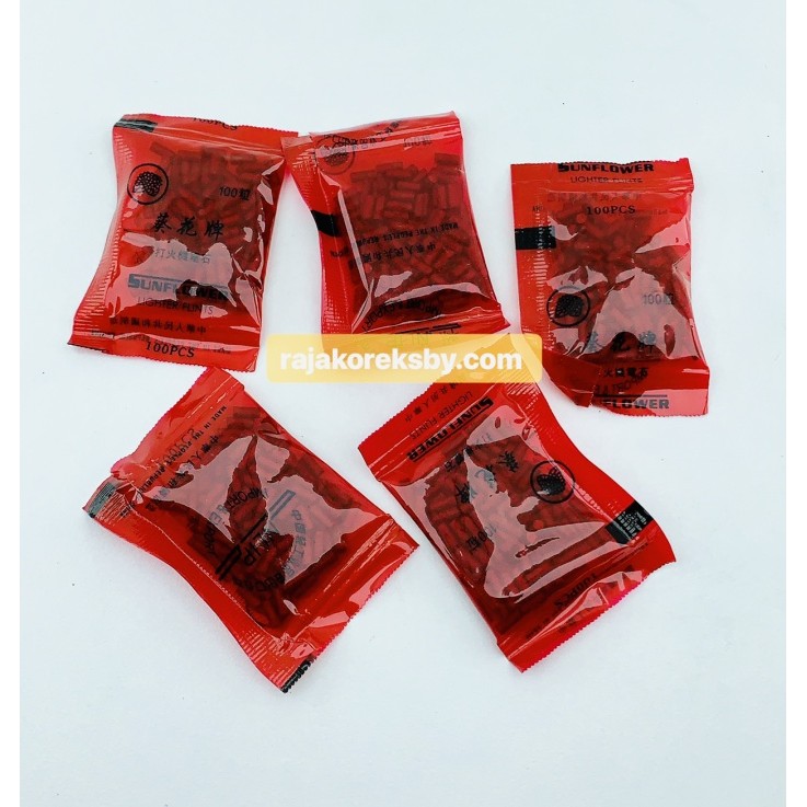 OBRAL Batu korek api sunflower isi 100 pcs