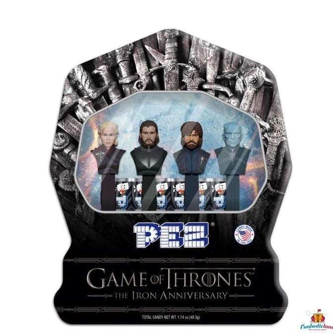 

Original Game Of Thrones Pez Gift Tin