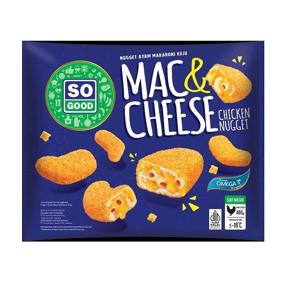 

SO GOOD CHI NUGGET MAC & CHEESE 400 GR