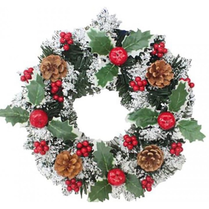 ] Hiasan Krans Natal / Krans Salju-Hiasan Dinding Natal