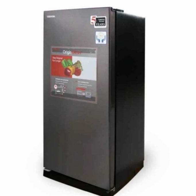 siap kirim] KULKAS TOSHIBA GRRD196CCDMF LEMARI ES TOSHIBA 1 PINTU 151 LITER GRRD 196CCDMF