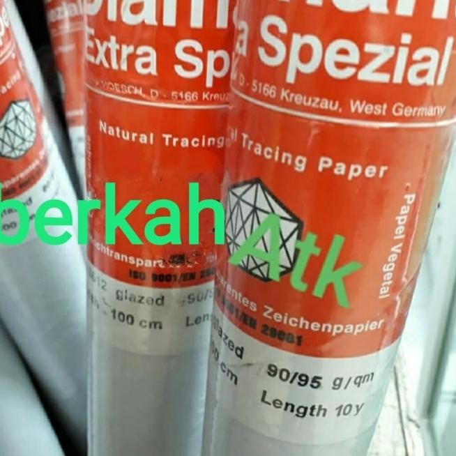

Kertas Kalkir Roll A0 90/95 Gsm. New