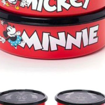 Produk Ready tempat makan anak Tupperware Mickey Minnie Bowl