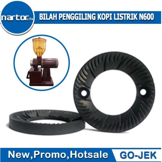 Burr Grinder N600 Mata Pisau Grinder Ggiling Kopi Listrik N600