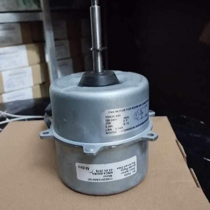 Ready DINAMO FAN OUTDOOR AC MIDEA YDK25-4(B) 25W (MSC4-05CRN) ORIGINAL