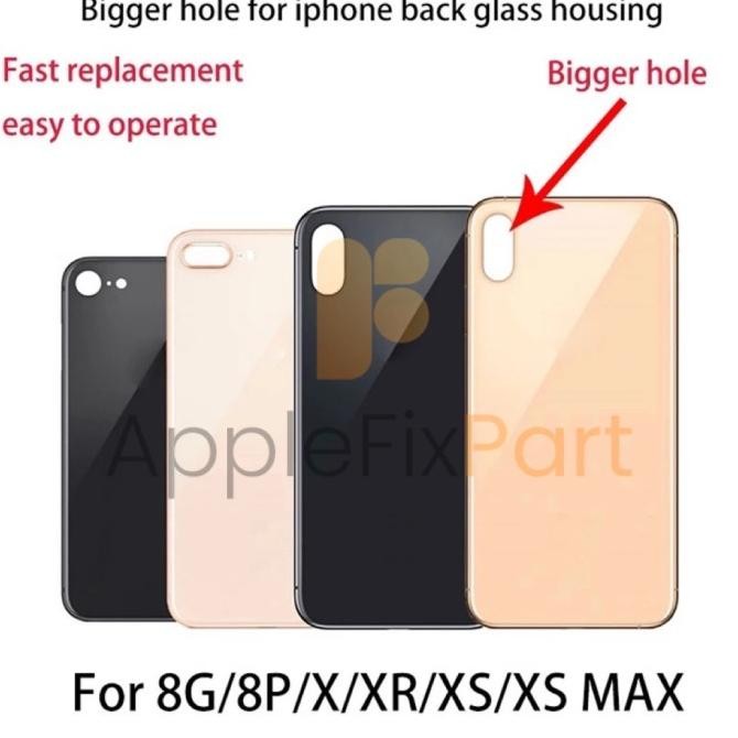 Sparepart hp / BACKGLASS IPHONE 8+