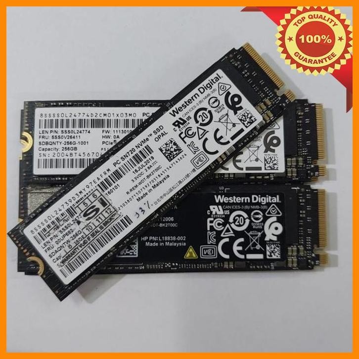 (PARE) SSD 256GB NVME WD SN720 PCIE GEN 3 X4 M2 2280