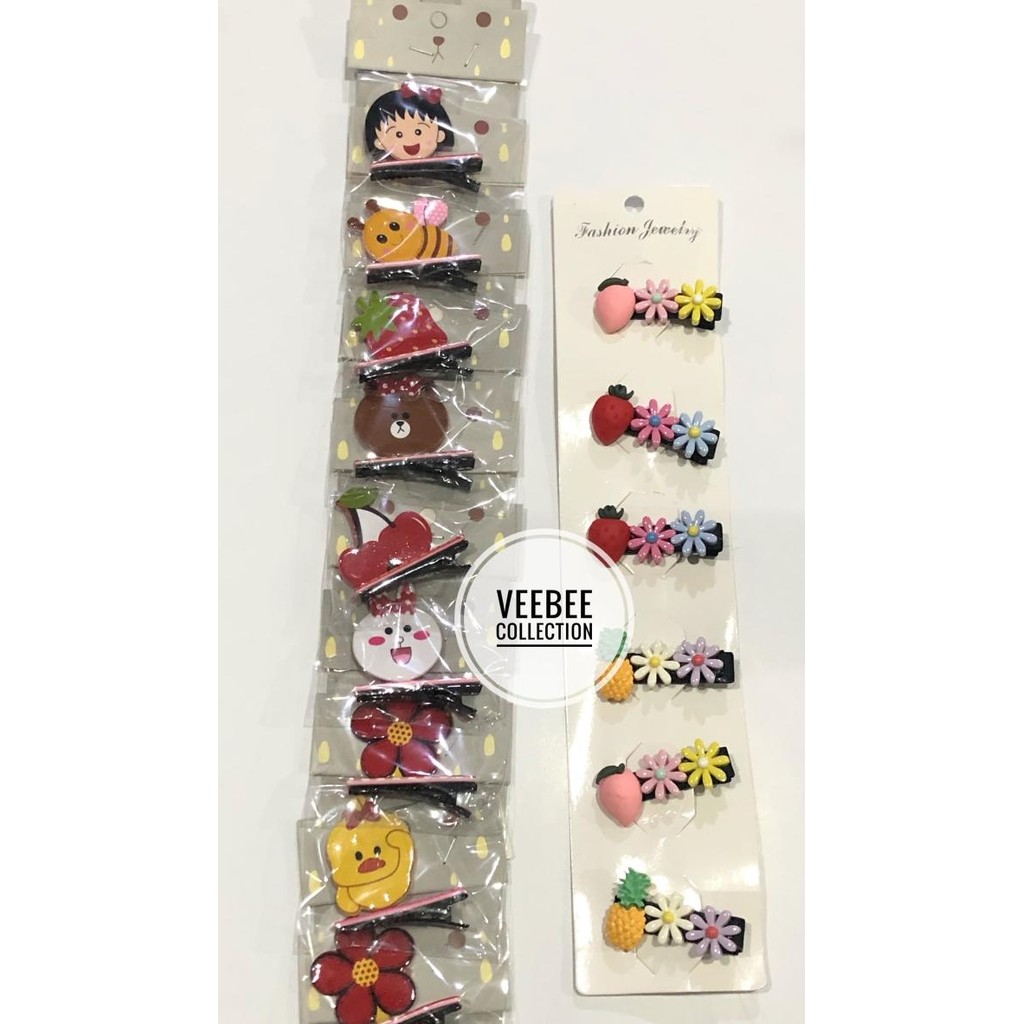 yang dicari] Hair Pin anak cewek/ jepit rambut poni anak/ jepit rambut anak/ jepit