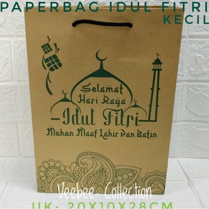 ,,,,,,,] Paperbag Idul fitri kecil/ paperbag lebaran/ tas sovenir/ goodie bag