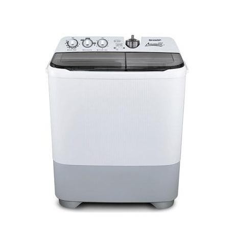 >>>>>] MESIN CUCI SHARP EST86CL 2 TABUNG 8 KG LOW WATT SHARP AQUAMAGIC