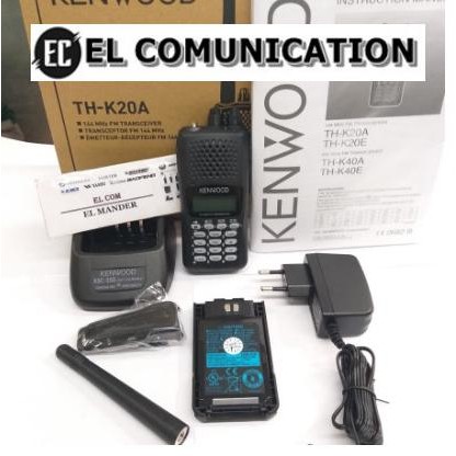 HT KENWOOD TH-K20A VHF ORIGINAL - HT KENWOOD TH K20 VHF ORIGINAL RESMI