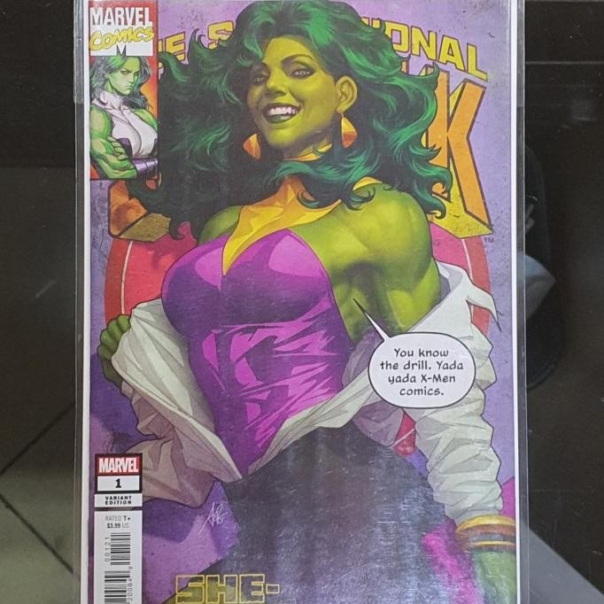 She hulk #1 ( Artgerm variant cover )