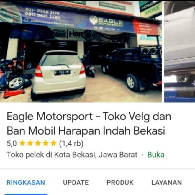 VELG MOBIL PROMO RING 14 HSR RTR VELG KARIMUN VELG BRIO VELG AVANZA