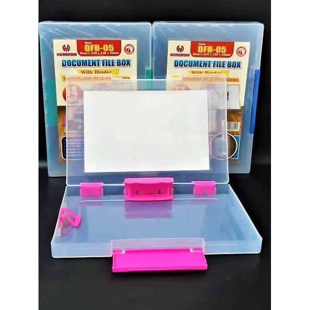 

BARU BOX FILE CASE DOKUMEN HARD CASE DFB 005 FOLIO F4 TAS TENTENG