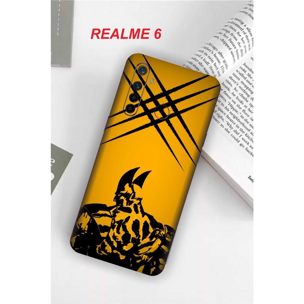 *Promo* Realme 6 Vynyl Wrap Stiker Garskin Case Custom Order