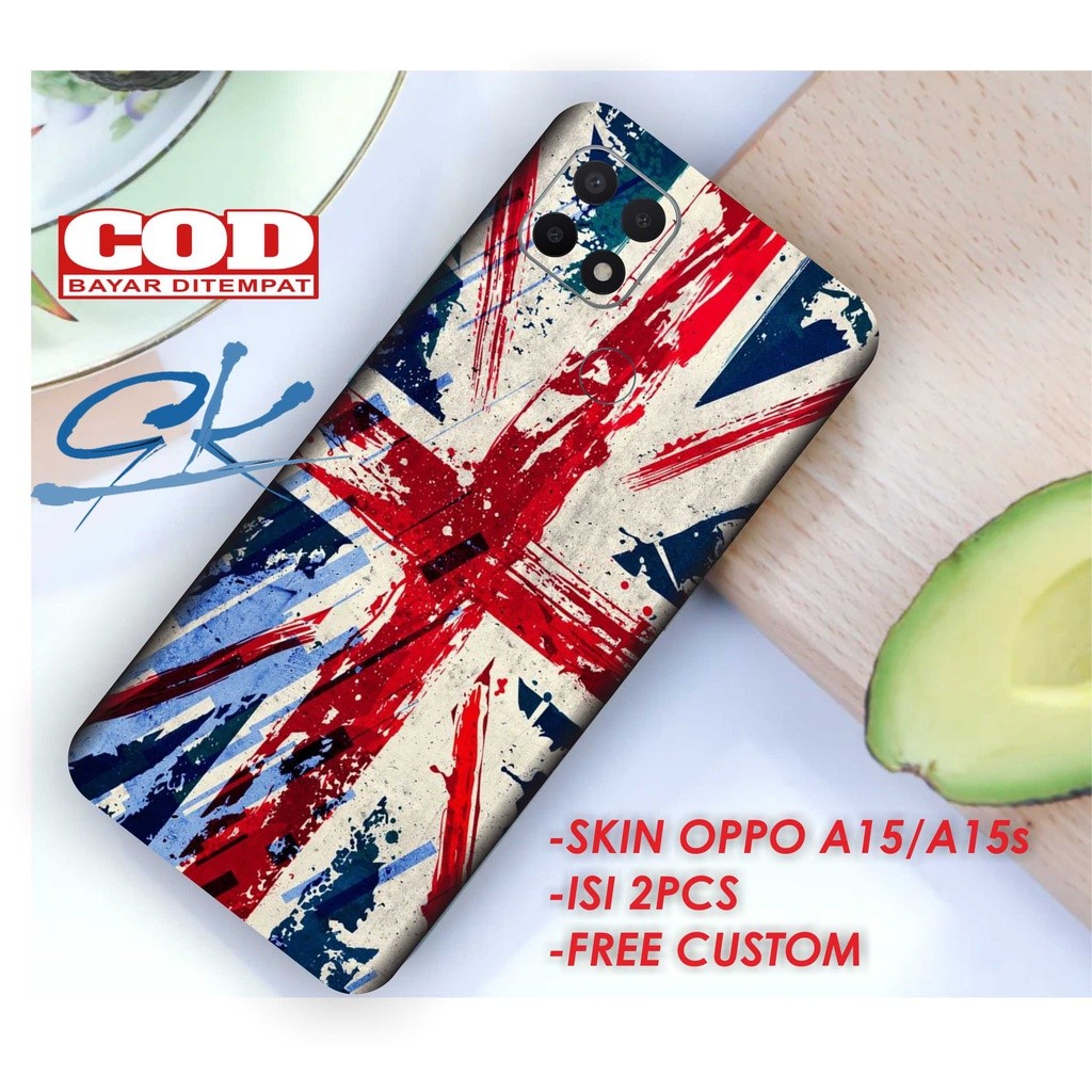 *Promo* Oppo A15 Vynyl Wrap Stiker Garskin Case Custom Order