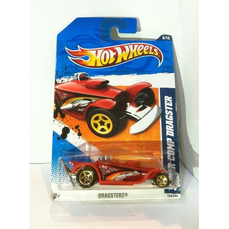 Hot Wheels 2011 Drag Racers - Super Comp Dragster. Burnt Orange MATTEL