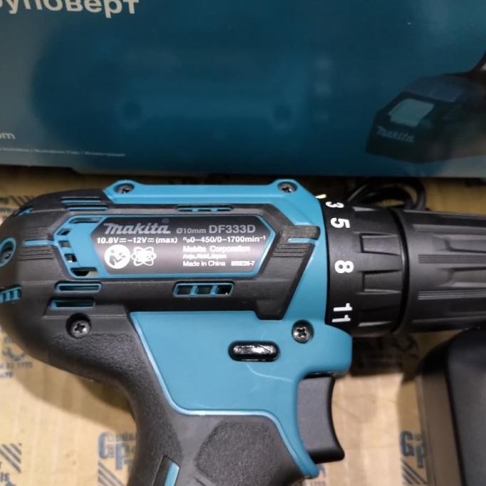 Mesin Bor Baterai Bor Cordless 12V Makita Df333 Df 333 Df333Dwye Original Dan Terpercaya